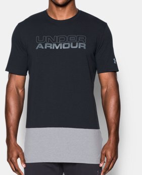 Men's UA Pursuit Block T-Shirt 1 Color $17.99
