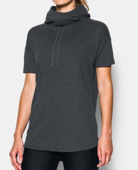 Women's UA Championship Short Sleeve Hoodie 2 Colors Available $54.99