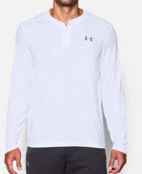Men's UA ColdGear® Infrared Lightweight Henley 1 Color $26.99