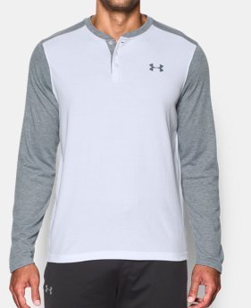 Men's UA ColdGear® Infrared Lightweight Henley 1 Color $33.99