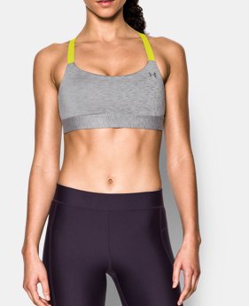 Women's Armour® Eclipse Mid — Heather Sports Bra 1 Color $20.99