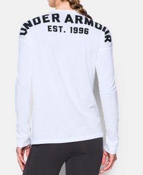 Women's UA Favorite Word Mark Long Sleeve 1 Color $20.99 to $25.49
