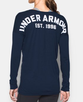 Women's UA Favorite Word Mark Long Sleeve 1 Color $20.99 to $25.49