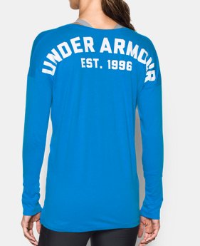 Women’s UA Favorite Word Mark Long Sleeve LIMITED TIME: FREE SHIPPING 5 Colors $49.99