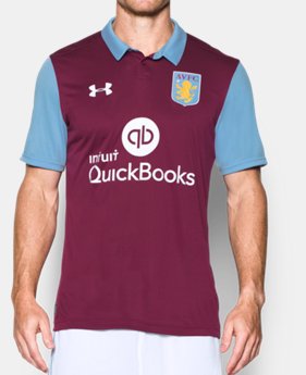 Men's Aston Villa 16/17 Home Replica Jersey 1 Color $37.49