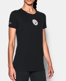 Women's NFL Combine Authentic UA Graphic T-Shirt 1 Color Available $34.99