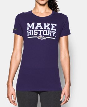Women's NFL Combine Authentic UA Graphic T-Shirt 1 Color $20.24