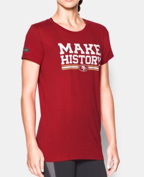 Women's NFL Combine Authentic UA Graphic T-Shirt 1 Color $20.24