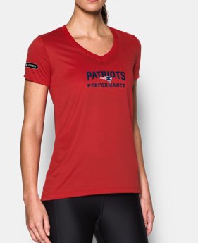 Women's NFL Combine Authentic UA Techâ„¢ V-Neck 1 Color $34.99