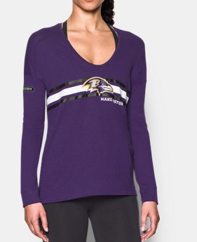 Women's NFL Combine Authentic UA Collegiate Long Sleeve T-Shirt 1 Color $49.99