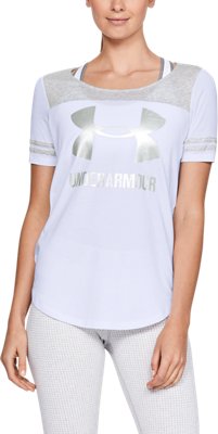 under armour womens baseball tee