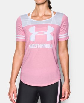 Women's UA Graphic Baseball T 1 Color $20.24