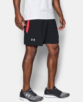 New to Outlet Men's UA Launch SW 7'' Shorts 2 Colors $18.74