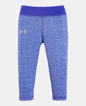 Girls' Pre-School UA Wordmark Capris 1 Color $15.74