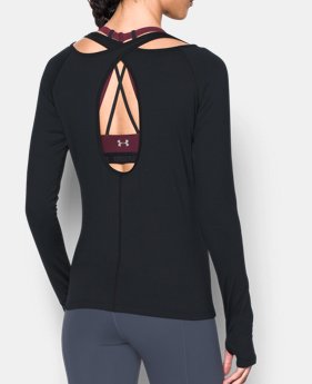 Women’s UA Swing Keyhole Long Sleeve 1 Color $59.99