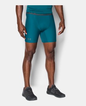 Men's HeatGear® Armour Mid Compression Shorts 3 Colors $27.99