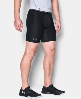 Men's HeatGear® Armour Mid Compression Shorts 1 Color $19.99