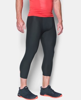 Men's HeatGear® Armour Compression ¾ Leggings 2 Colors $36.99