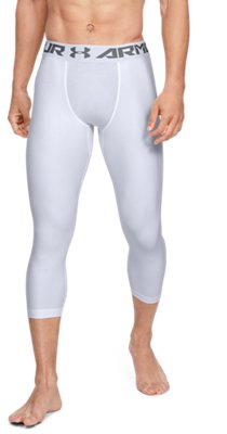 white under armour compression pants