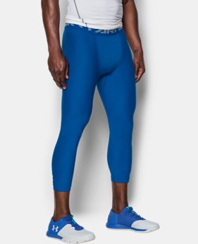 Men's HeatGear® Armour Compression ¾ Leggings 1 Color $23.99