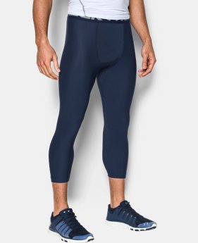 Men's HeatGear® Armour Compression ¾ Leggings 1 Color Available $31.99