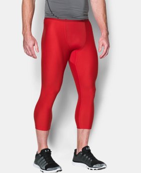 Men's HeatGear® Armour Compression ¾ Leggings 1 Color $31.99