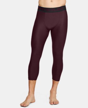 Men's HeatGear® Armour Compression ¾ Leggings 5 Colors Available $31.99