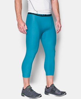 Men's HeatGear® Armour Compression ¾ Leggings 2 Colors $31.99