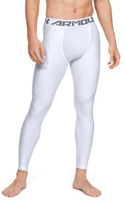 white under armour compression pants