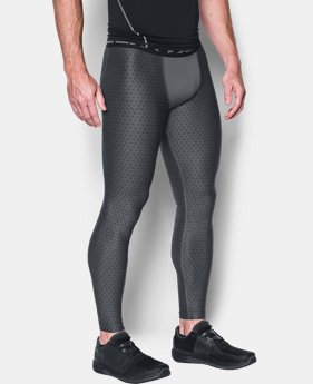 Men's HeatGear® Armour Printed Compression Leggings 1 Color $44.99