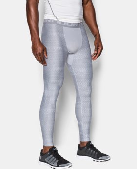 Men's HeatGear® Armour Printed Compression Leggings 1 Color $23.99 to $25.49