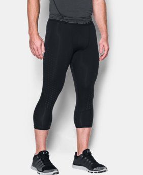 Men's HeatGear® CoolSwitch Armour ¾ Compression Leggings 2 Colors $26.99