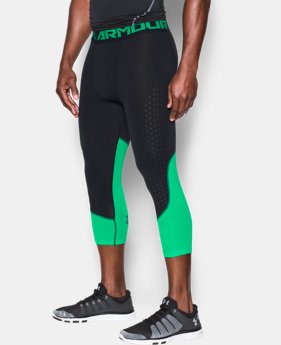 Men's HeatGear® CoolSwitch Armour ¾ Compression Leggings 1 Color $18.74