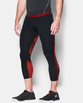Men's HeatGear® SuperVent Compression ¾ Leggings 1 Color $23.99