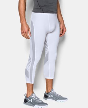 Men's HeatGear® SuperVent Compression ¾ Leggings 1 Color $44.99