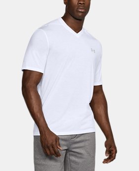 Best Seller Men's UA Threadborne Siro V-Neck T-Shirt 1 Color Available $29.99