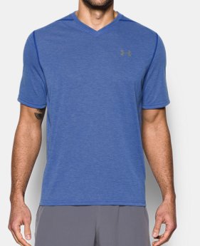 Men's UA Threadborne Siro V-Neck T-Shirt 1 Color Available $17.99