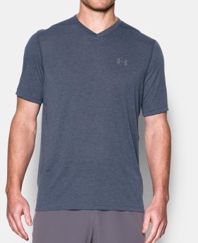 Men's UA Threadborne Siro V-Neck T-Shirt 1 Color Available $17.99