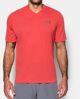 Men's UA Threadborne Siro V-Neck T-Shirt 1 Color $17.24