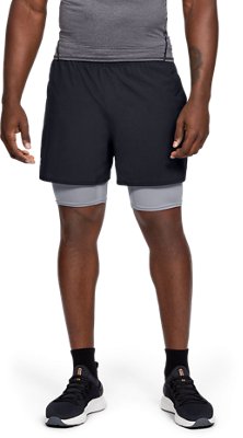 under armour qualifier woven shorts mens