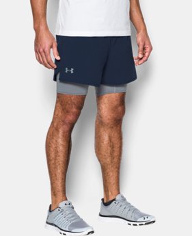 Men's UA Qualifier 2-in-1 Shorts 1 Color $49.99