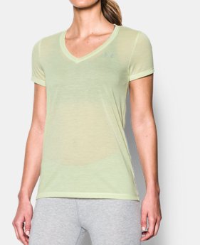 Women's UA Threadborne Train Pointelle V-Neck 1 Color $12.74 to $17.24