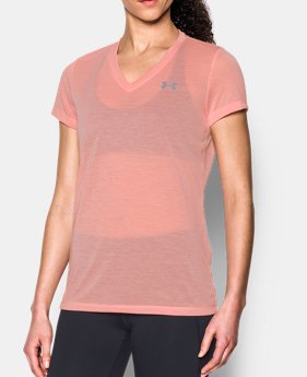 Women's UA Threadborne Train Pointelle V-Neck 1 Color $12.74 to $17.24