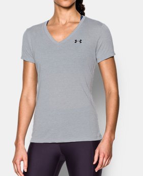 Best Seller Women's UA Threadborne Train Twist V-Neck 1 Color $29.99