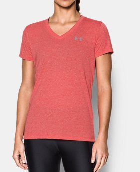 Best Seller Women's UA Threadborne Train Twist V-Neck 1 Color $15.74