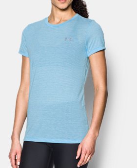 Women's UA Threadborne Train Stripe Crew 1 Color $12.74