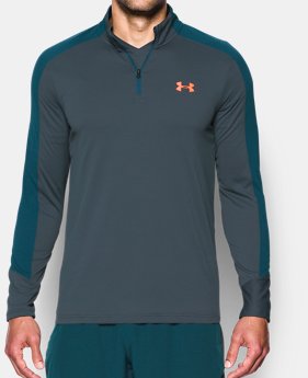 Men's UA Threadborne Center Court ¼ Zip 1 Color $69.99