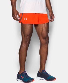 Men's UA Launch Split Shorts 1 Color $18.74