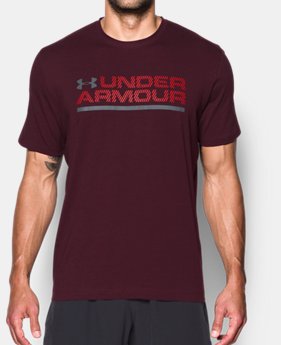 Men's UA Wordmark Lockup T-Shirt 1 Color $24.99