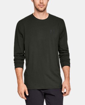 Men's UA Chest Logo Long Sleeve T-Shirt 1 Color Available $29.99